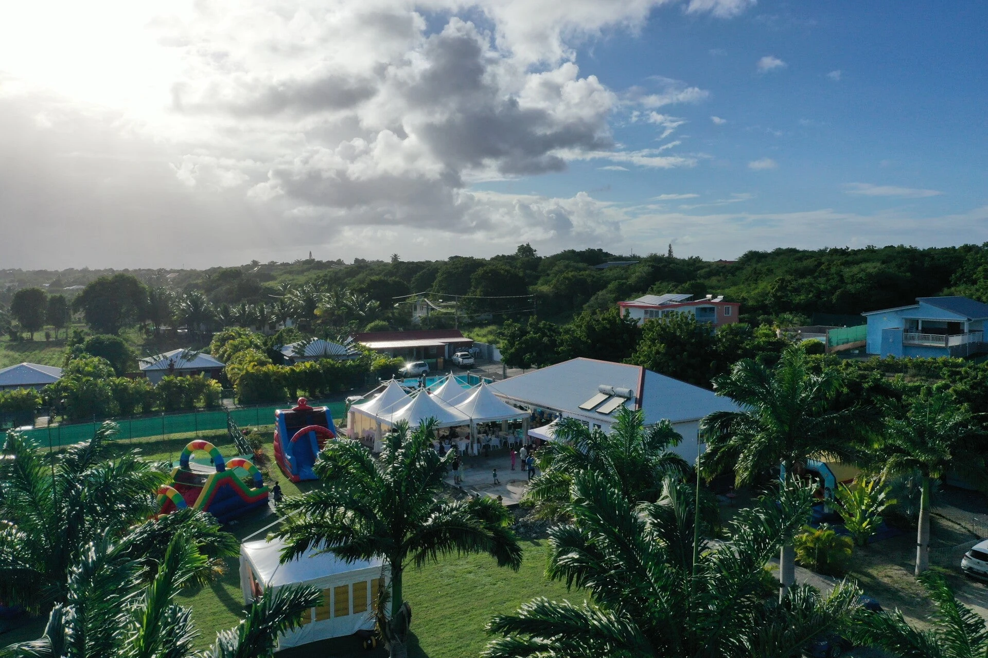 Le domaine Events du Levant vu du ciel